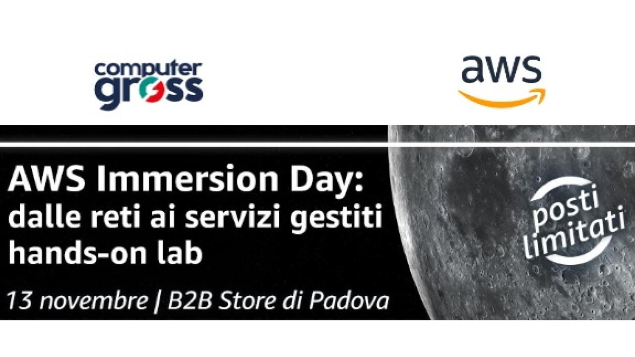 AWS Immersion Day: dalle reti ai servizi gestiti hands-on lab