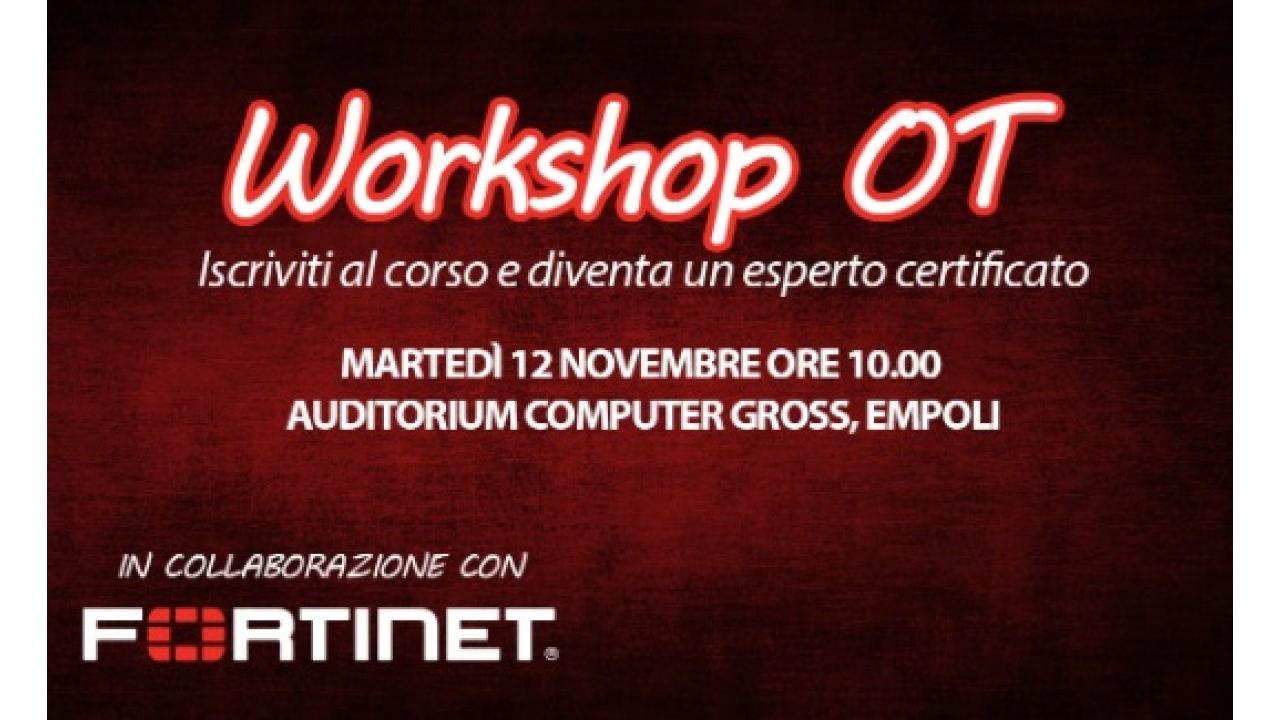 Workshop OT - Iscriviti al corso e diventa un esperto certificato